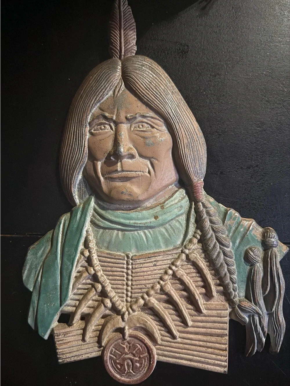 Sexton Native American Wall Decor Plaque